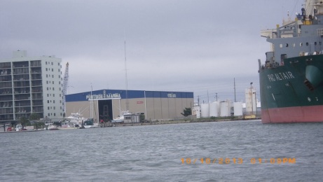 Portside Marina right next to ship Terminal Morehead City, NC