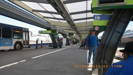 The main bus terminal in Savannah.